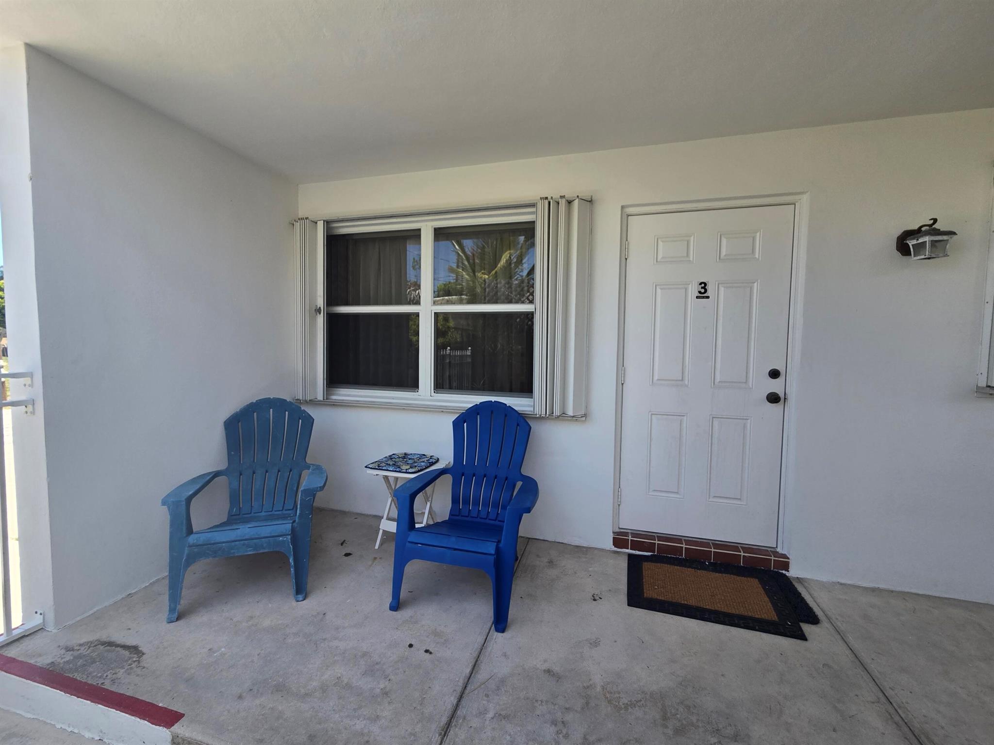Well maintained corner unit with carpet in main living area and bedrooms. All accordion shutters.