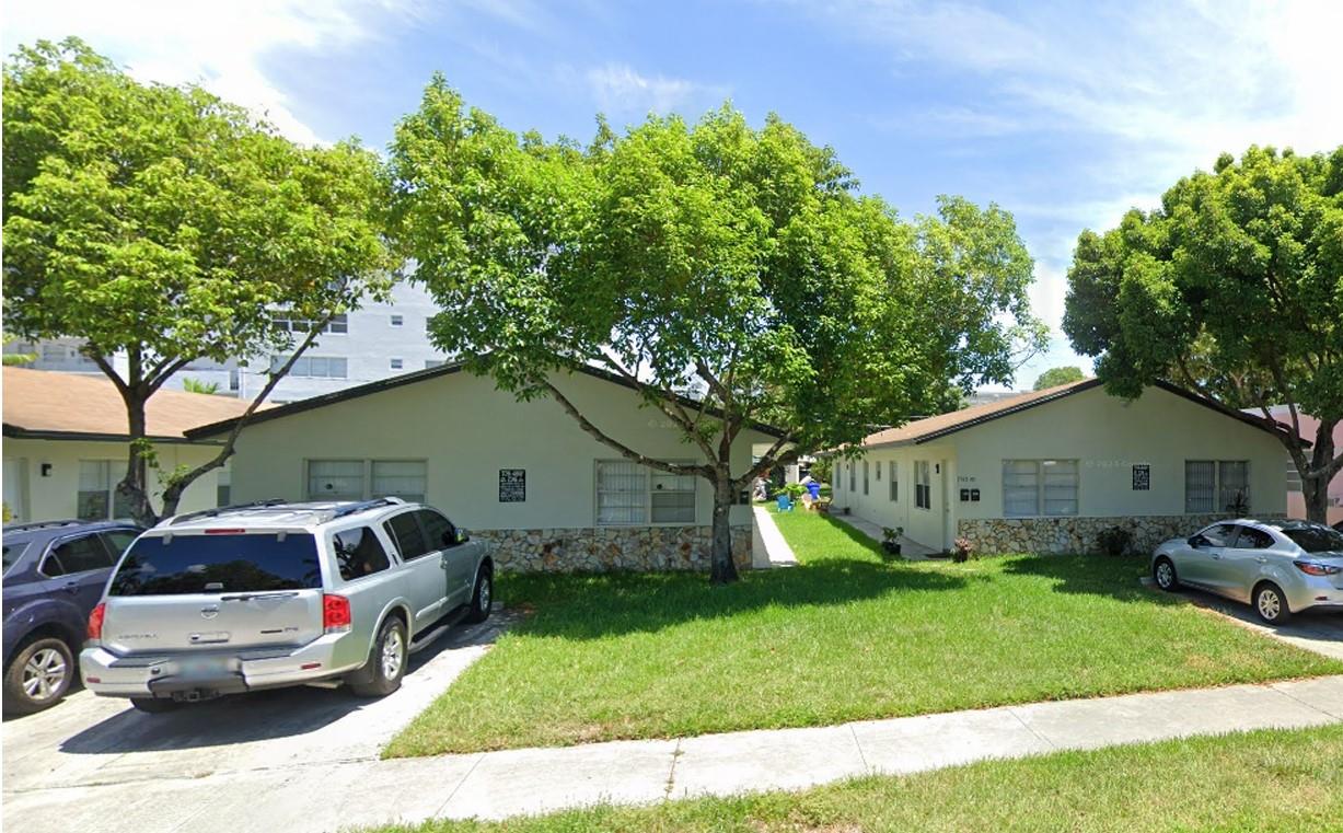 Spacious 3/2. All tiles. 2 car parking spaces. Just South of Young Circle and East of Federal Hwy. Min Cr. Score 680. Lower credit score may be considered with 2 months security deposit. Utilities not included.