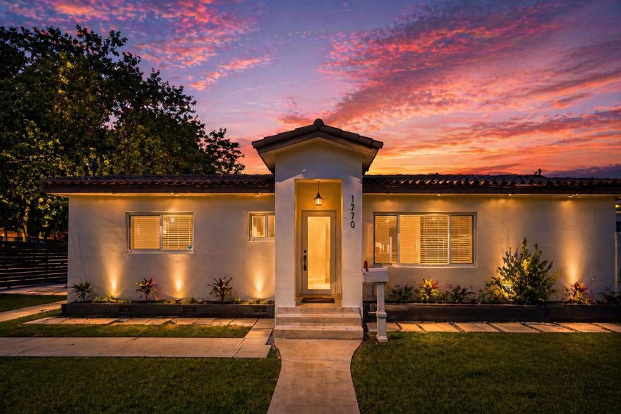 Completely renovated 4-bedroom home in the heart of Miami, aggressively priced to sell. Featuring brand-new impact windows and doors, new electrical, and fully repainted interior and exterior. The home offers beautifully updated bathrooms and a bright, open layout ready for immediate move-in. Situated on a large corner lot with dual access, including a private driveway entry within the neighborhood perimeter and a separate pedestrian gate from the sidewalk. Plenty of space to add a pool and create your ideal outdoor oasis. Prime location just minutes from Coral Gables, Brickell, Downtown Miami, Coconut Grove, and Key Biscayne. Surrounded by multi-million dollar homes, top restaurants, and just blocks from Little Havana. A rare opportunity. The perfect setup for a growing family or a high-performing investment the upside here is undeniable. Turnkey, versatile, and aggressively priced—this one will not last.