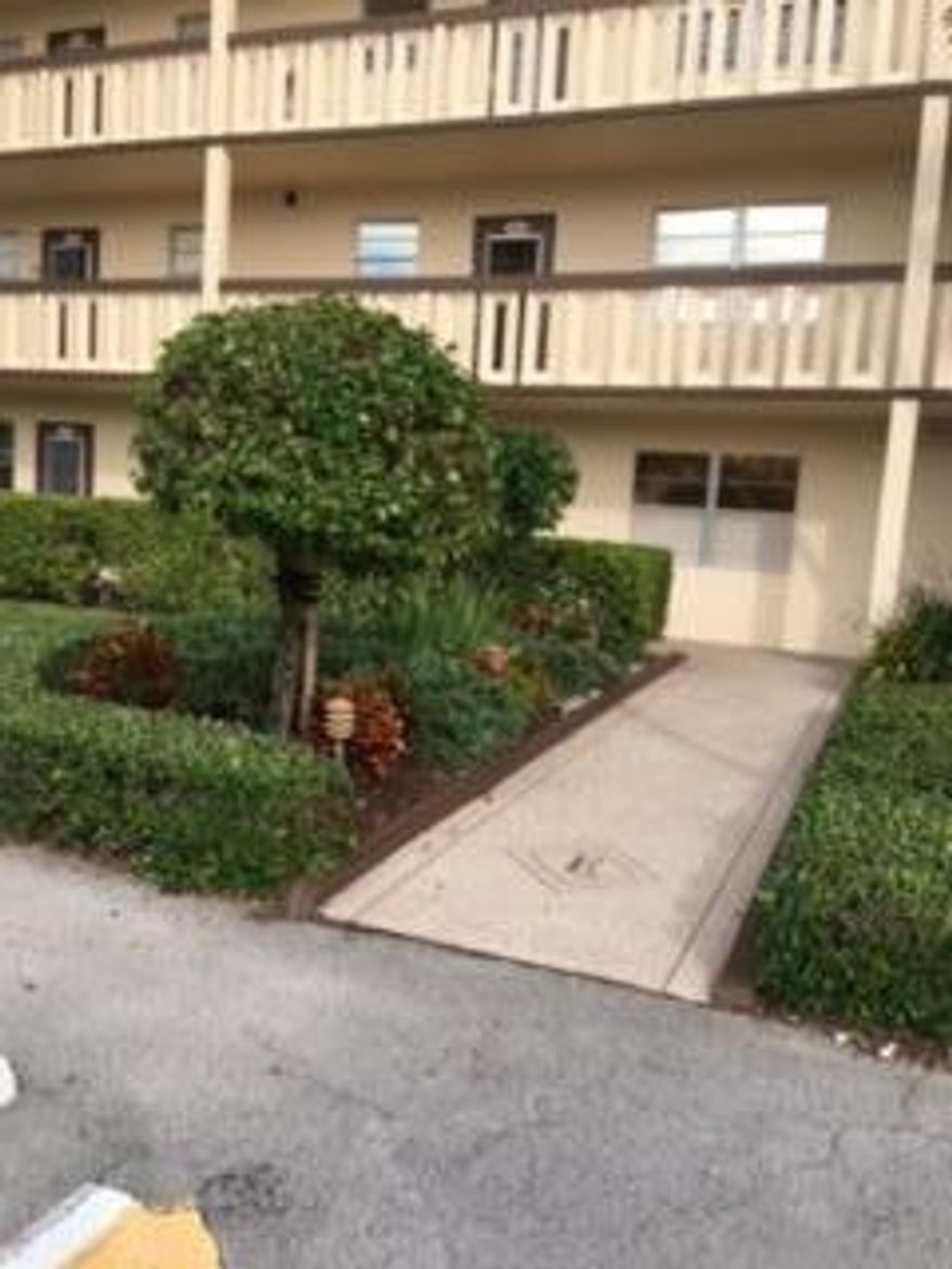 Most desirable FIRST FLOOR light and bright apt.Freshly painted, walk in shower in master bath. Tile and wood flooring. Located right next to the launders room. Come and enjoy the many wonderful activities in the fabulous Century village.