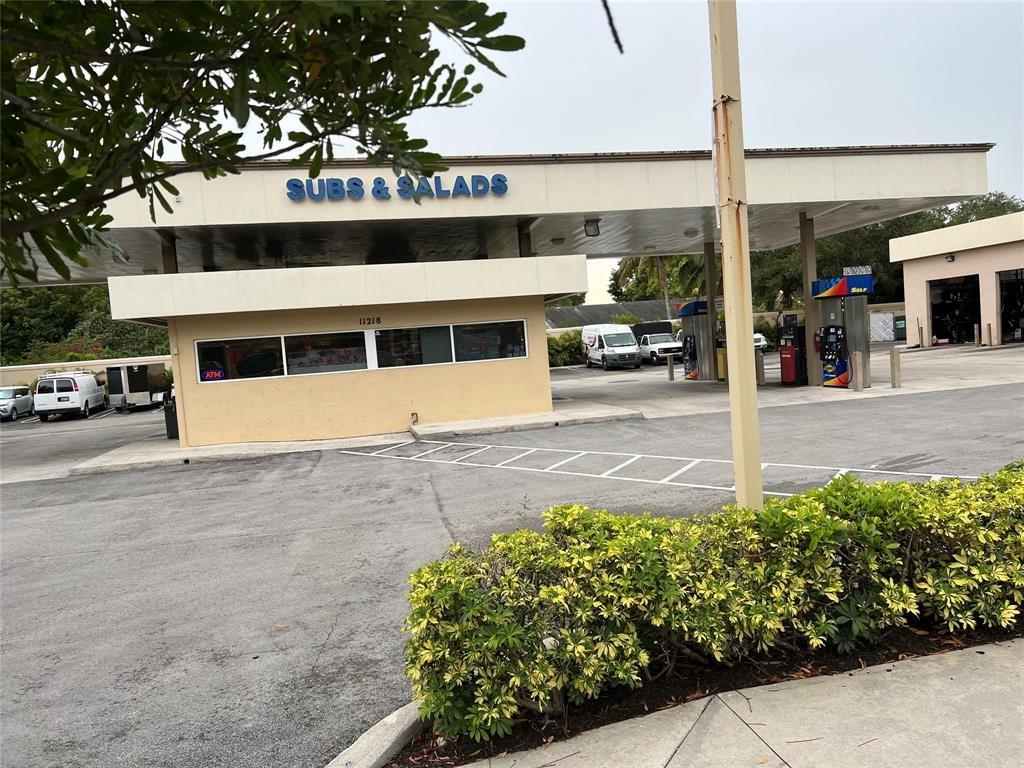 We are selling only the business name and the equipments for the gas station.