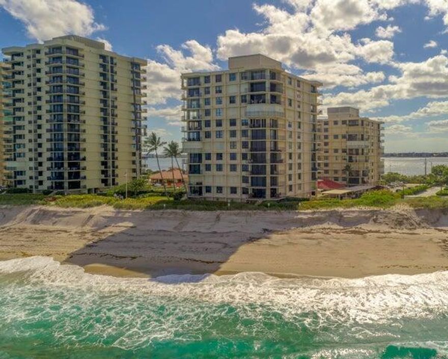 Located at the northernmost end of Singer Island, this 2-bed, 2-bath condo in Dunes Towers offers a peaceful coastal lifestyle in one of the island's most prime & unique locations. Renowned for its tranquil ambiance & stunning ocean views, this community is ideal for those seeking serenity by the sea.This charming residence features a wraparound balcony with partial ocean and Intracoastal views, perfect for enjoying gentle breezes & beautiful sunrises. Dunes Towers provides desirable amenities including private beach access, clubhouse, exercise room, & gas grills. Just minutes from restaurants, shopping, & the unspoiled beauty of John D. MacArthur State Park, residents can enjoy outdoor activities, natural landscapes, and coastal adventures. This is Singer Island living at its finest!