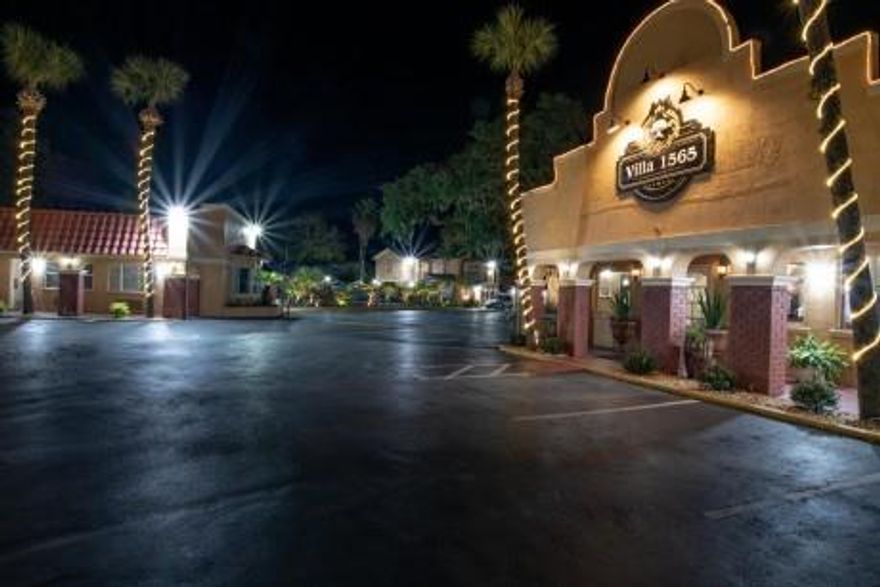 Investment Opportunity: Villa 1565 - Premier St. Augustine Hotel for Sale

Located in the heart of historic St. Augustine, Villa 1565 presents an exceptional investment opportunity in one of Florida's most sought-after tourist destinations. This 80-key boutique hotel offers a blend of historical charm and modern amenities, attracting steady year-round occupancy from visitors exploring the nation's oldest city.