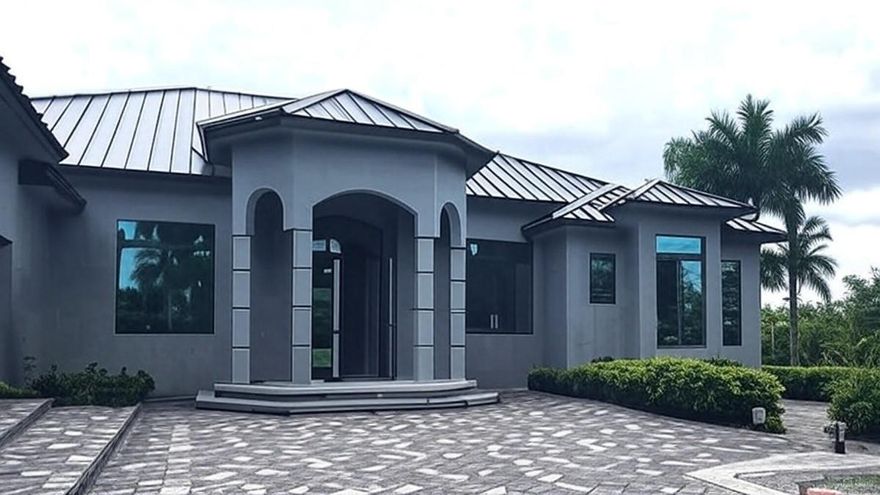 New construction 5 bedroom, 3.5 bath, 3 car garage luxury home on 1 acre of land in a quiet rural setting in Davie. This spacious home comes with a private tennis court and pool. It includes coffered ceilings, gas appliances, modern design, impact windows and doors, metal roof, outdoor kitchen and circular driveway with pavers. The home is pre-wired for networks and security cameras.