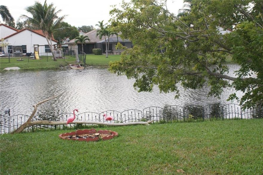 Live and Play in the Desired Community of Arborwood at Forest Ridge.  Enjoy the spectacular lake views from both the living and master bedroom.  The home has vaulted ceilings and a open floor plan excellent for entertaining family and guests.   Spacious master bedroom offers a roomy walk in closet and a private master bathroom.  The Backyard oozes relaxation after a hard day at work.  Great Location in Davie Florida