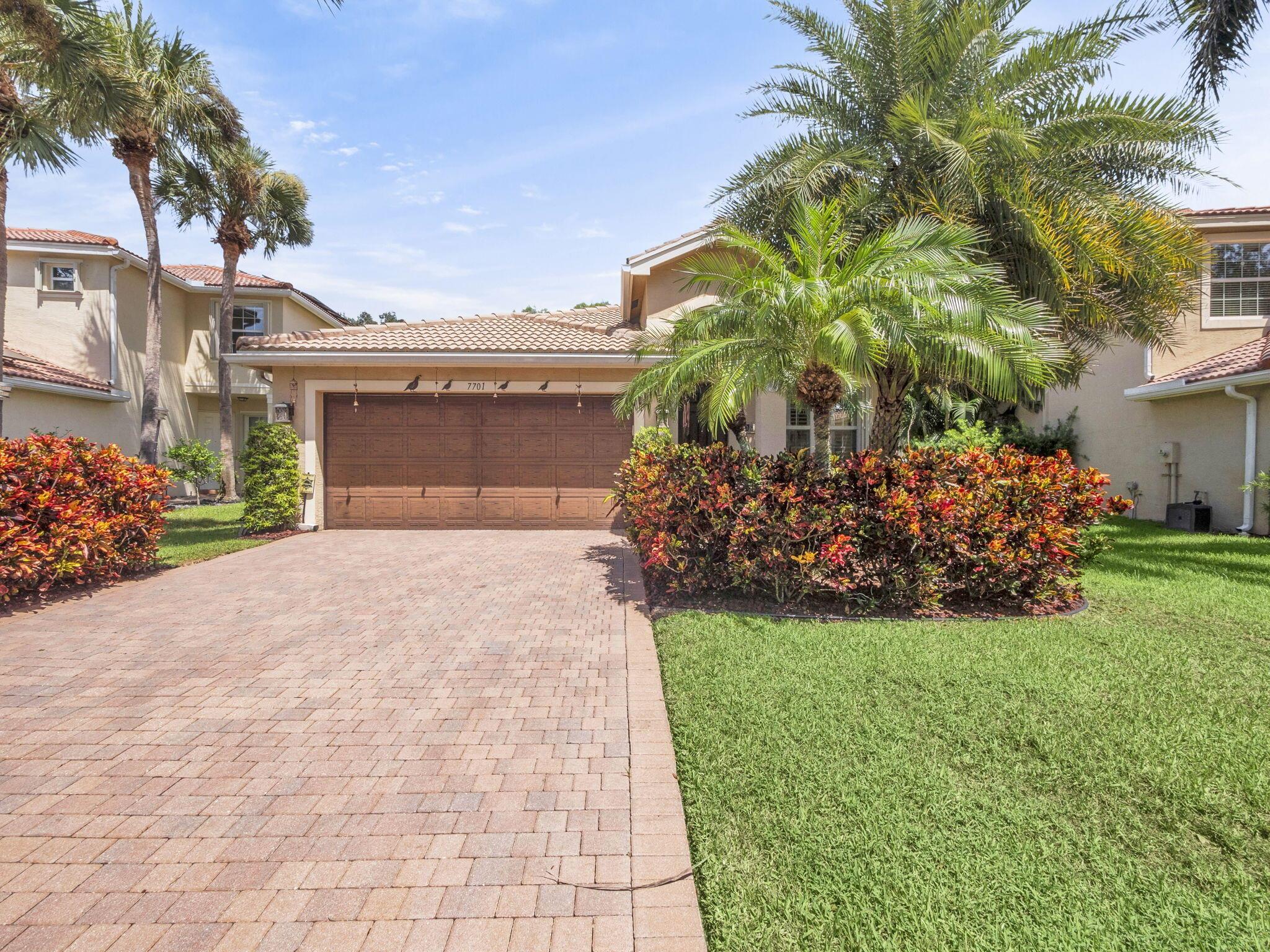 Spotless, well maintained GL Homes ''Ruby'' model w/ spacious, screened lanai w/ TV, full Accordion shutters, Crown Moulding throughout, Plantation shutters & blinds, 2018 A/C w/ 2025 Compressor, 2023 Air Purifier, 2022 Water Heater. Kitchen features Pantry, Granite, New Double Oven & Micro/Convect Oven, porcelain sink w/ disposal, rev osmosis water dispenser, ceiling fans, master bed has walk-in closet w/ built-ins. Both baths feature new glass Barn-Door shower enclosures. Newer Washer & Dryer, laundry tub. Wine Fridge, Garage Fridge, toilet bidet attachments do not convey.