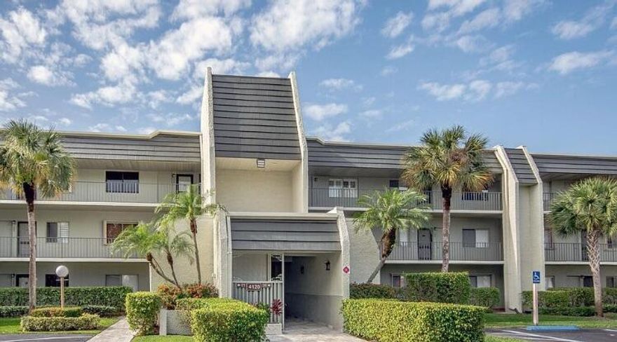 Step into this inviting 1 bed / 1 bath 802 sqft condo situated in one of South Floridas most sought-after 55+ communities The Fountains of Palm Beach. This bright and airy residence offers a comfortable lifestyle tailored for full-time residents or savvy investors alike.Key Features:Spacious living room, ideal for relaxing or entertaining with large windows bringing in the South Florida sunshine.Well-designed kitchen.Master bedroom positioned for comfort and privacy.Functional bathroom and a layout that flows easily for everyday use.Fully move-in ready condition, low-maintenance and easy to manage.Furniture is negotiable.Elevator nearby.Low HOA and a residence that's ready to move in, no major repairs required6 Miles from beachThis unit's prime top-floor location, of