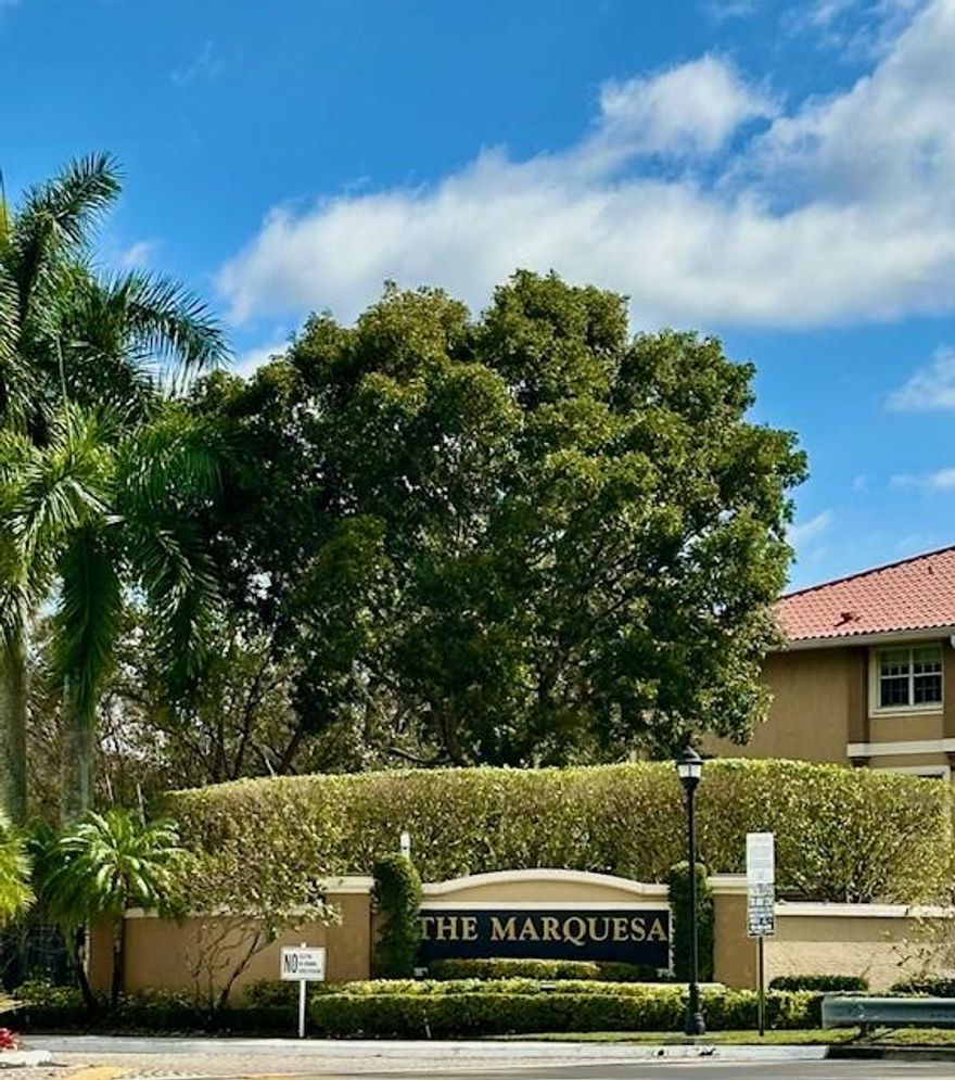 1/1 Condo, spacious and upgraded kitchen, a large bright living area.  New A/C 2023. Located in the heart of Pembroke Pines, FL, close to shopping centers, restaurants, and major highways. This community is close to  shopping, dining and the Hollywood & Ft. Lauderdale beaches, living at the MARQUESA is like living in your private resort. Community Amenities: Gated Community, Swimming Pool, Indoor Racquetball Court, Gym,  Elegant Clubhouse, Children’s Playground, Theater Room, BBQ/ Picnic Area , Assigned Parking, Car Wash Facility. A credit score requires 700 +. Just rented $2,000. Low HOA fee.