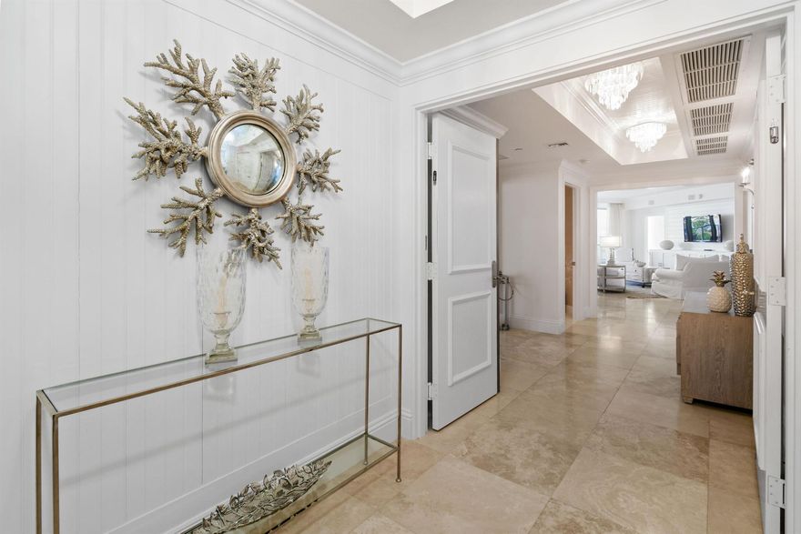 Experience the epitome of coastal luxury living in this stunning 3-bedroom, 3.5-bath residence, offering the rare combination of breathtaking ocean and Intracoastal views. Ideally situated in Singer Island's most prestigious and exclusive address -- Ocean's Edge -- this boutique enclave of just 40 residences delivers the perfect balance of private oceanfront living and resort-style amenities.