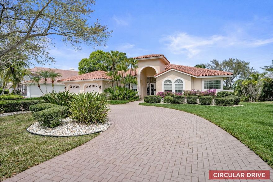 ESTATE STYLE LAKEFRONT POOL HOME in EXCLUSIVE "BROOKSIDE GROVE" — ONLY 54 HOMES. **4BR/3BA on an OVERSIZED 11,953 SF PREMIUM LAKEFRONT LOT chosen by the ORIGINAL OWNER for SPECTACULAR LAKE VIEWS.** LAKE & POOL VIEWS welcome you through DOUBLE GLASS ENTRY DOORS. Bright interior with SOARING CEILINGS, formal living, dining & family rooms + kitchen and master suite with CURVED BAY WINDOWS OVERLOOKING THE LAKE & POOL. PRE FINISHED MEXICAN TILE FLOORS in main living areas. POOL DECK REFINISHED & EXTENDED 6–8 FT  – AN ENTERTAINER’S DREAM. **CABANA BATH; 2010 TILE ROOF; 2-CAR GARAGE WITH EXTRA TRUSS ADDED for comfortable space between 2 cars & CIRCULAR DRIVE. Seller calls it "THE PARTY HOUSE!" PRIME LOCATION near TOP SCHOOLS ++ *** PRICED FOR YOUR UPDATES *** Estate-style 4BR/3BA lakefront pool home in exclusive Brookside Grove. Oversized 11,953 SF waterfront lot with beautiful lake and pool views. Spacious layout with soaring ceilings, formal living, dining & family rooms plus kitchen with bay windows overlooking the water. Large primary suite with pool views. Well-maintained original condition—priced for buyer to add personal updates. 2010 tile roof. Cabana bath. 2-car garage & circular driveway. Prime North Coral Springs location near excellent schools, shopping, dining & Sawgrass​​‌​​​​‌​‌​​​‌‌​​​‌‌‌​​‌​​‌‌​​​​ Expressway.