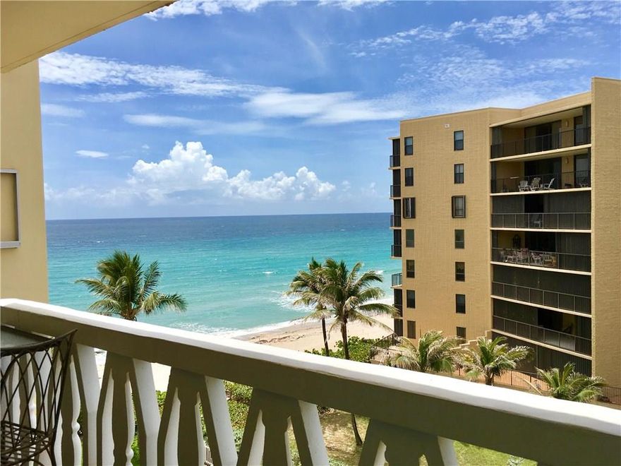 Spectacular Ocean Views from this Hillsboro Beach Gem. This 2 Bedroom | 2 Bath is the Affordable Beach Condo You Have Been Looking For. Hurricane Impact Windows, Ocean Views From Open Balcony & Master Bedroom. Immaculately Maintained Building Directly on the Sand in Quiet Hillsboro Beach. Building Has a Rooftop Deck, BBQ Area, Oceanfront Heated Swimming Pool, Underground Garage Space with Unit.