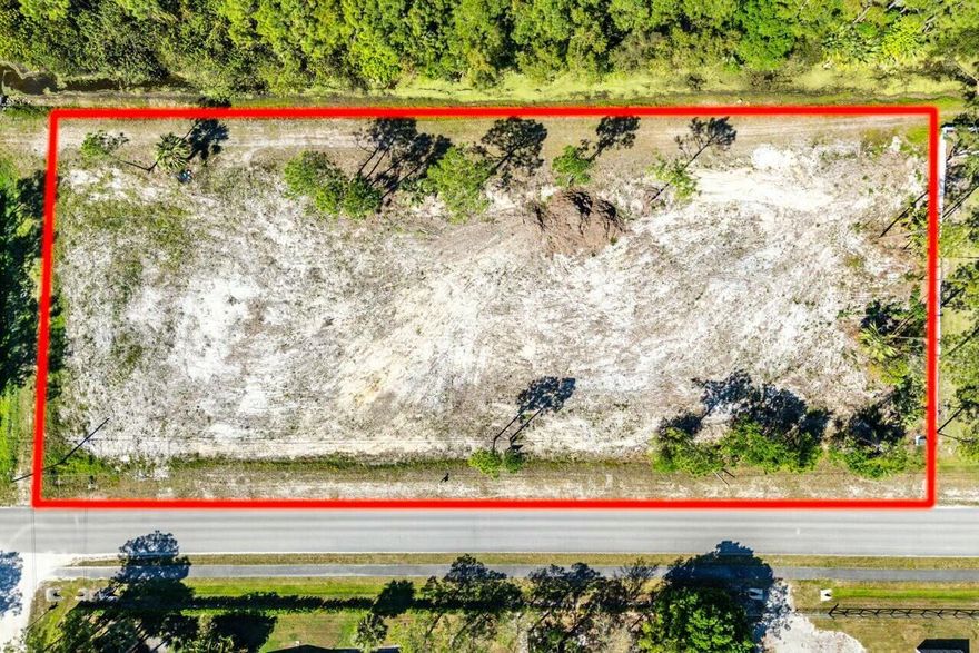 Build Your Dream Home in Jupiter Farms!Discover the perfect opportunity to create your custom estate on this high and dry 1.5-acre lot in the highly sought-after Jupiter Farms community. Nestled among beautiful, mature trees, this cleared property offers endless possibilities with no HOA restrictions--bring your boats, RVs, and horses!Boasting over 440 feet of frontage, this expansive lot provides ample space for a grand entrance and stunning home design. A serene canal along the west side enhances the property's unique charm, offering picturesque views and a tranquil setting.Ideally located just minutes from top-tier dining, shopping, and entertainment, as well as Jupiter's stunning beaches and nature preserves.