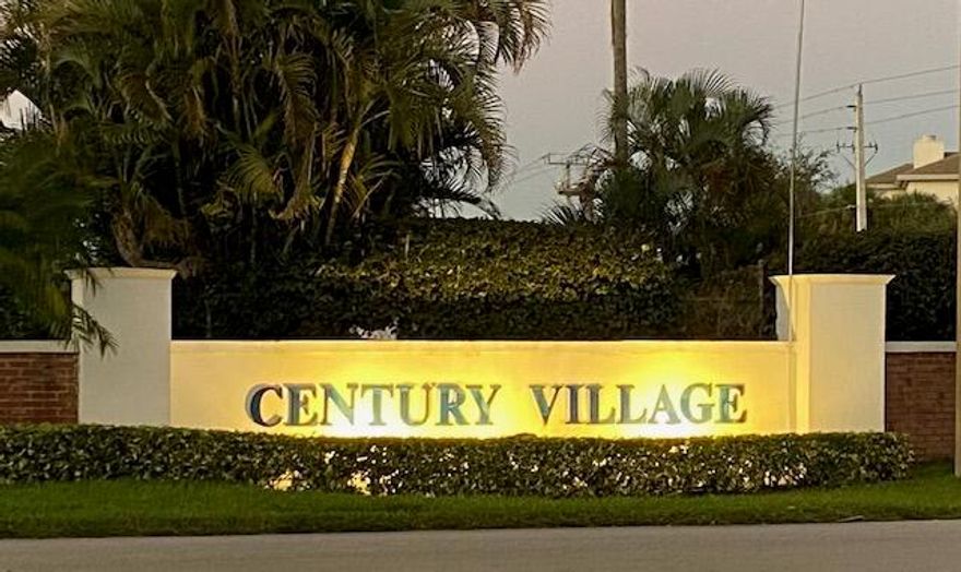 VERY NICE SECOND FLOOR UNIT IN THE GATED COMMUNITY OF CENTURY VILLAGE. PERFECT FOR SNOWBIRDS OR FULL TIME. COMPLETELY FURNISHED TURNKEY,  LARGE FLORIDA ROOM. WASHER-DRYER INSIDE. WALKING SHOWER. STEPS AWAY FROM PRIVATE POOL FOR OXFORD RESIDENTS ONLY.  ACCESS TO COMMUNITY CLUBHOUSE, POOLS, FITNESS, TENNIS AND MUCH MORE!