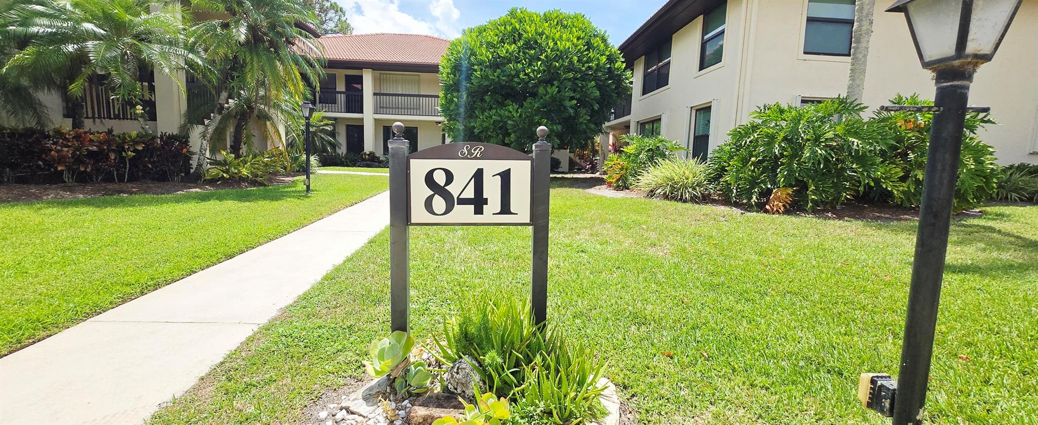 Recently upgraded Corner Unit B floor plan on the 1st floor with views of the river is ready for you today!! Seller is open to selling with or without the furniture to make it easy for you. Totally remodeled kitchen with stainless steel appliances and quartz countertops. Tile in the main area and patio overlooking the water and recently remodeled bathrooms awaits. Bring your toothbrush and move in! Washer and dryer in the unit as well. Come see this property today! Very social community with lots of activities including tennis, pickelball,happy hour, and social breakfast. Boat storage and boat ramp on property. BBQ and car wash and workshop are open to residents as well.