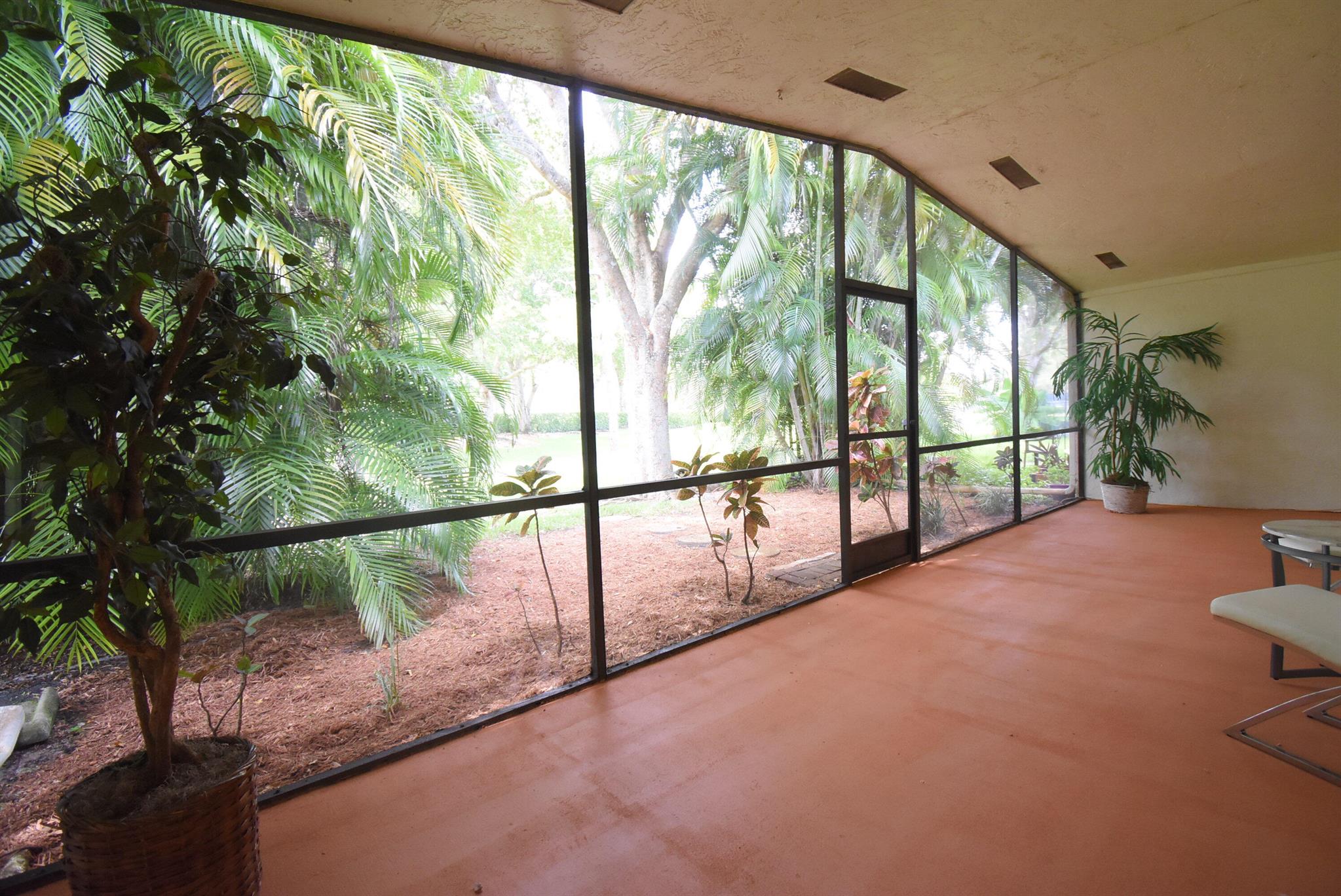 AWESOME 3 BEDROOM 2 BATHROOM 3 WAY SPLIT PLAN!!! CERAMIC TILE IN ALL THE COMMON AREAS! LARGE SCREENED PATIO WITH A BEATIFUL VIEW OF THE GREENSCAPE AND THE TREES OFFERING AN ELEMENT OF PRIVACY!! DON'T LET THIS ONE GET AWAY IT'S A REAL BEAUTY!!!!!