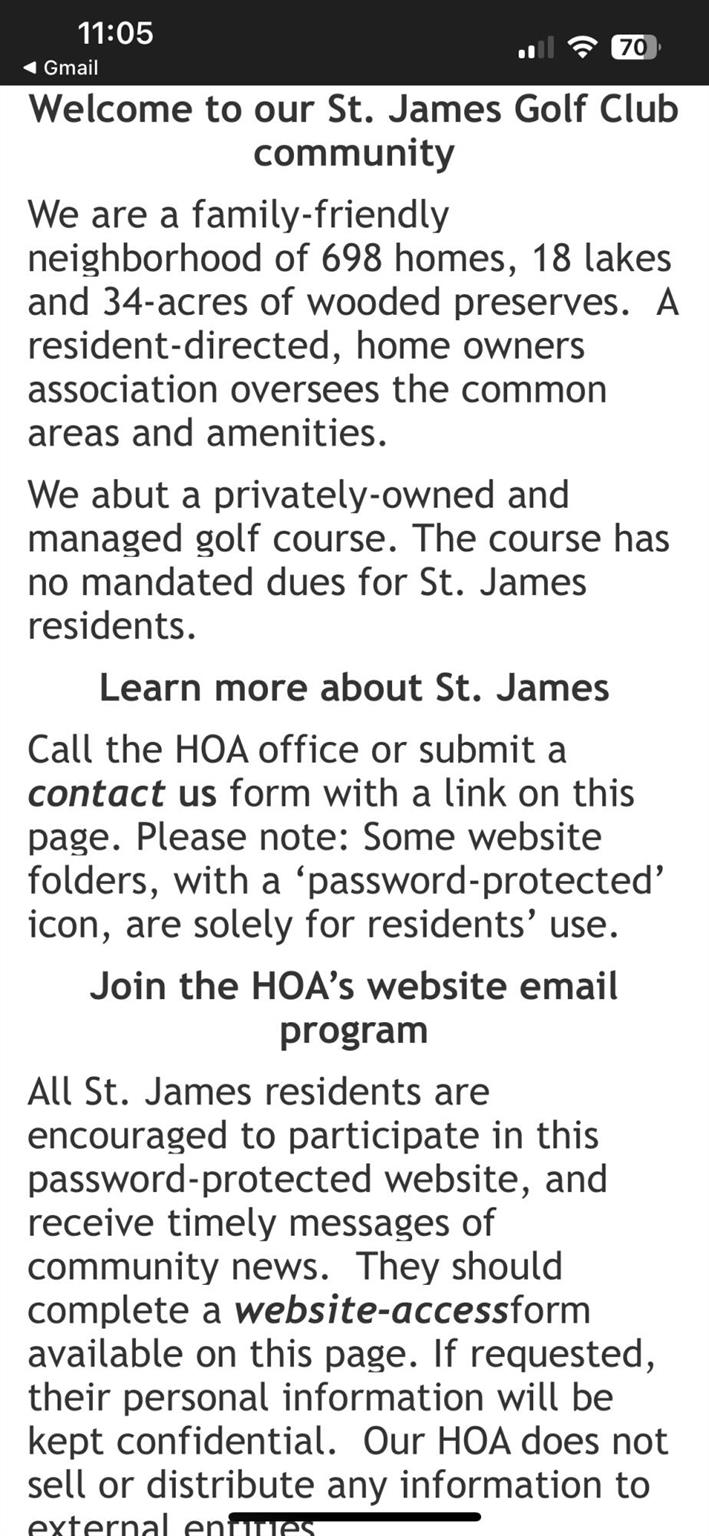 St.James Golf Community - Residential