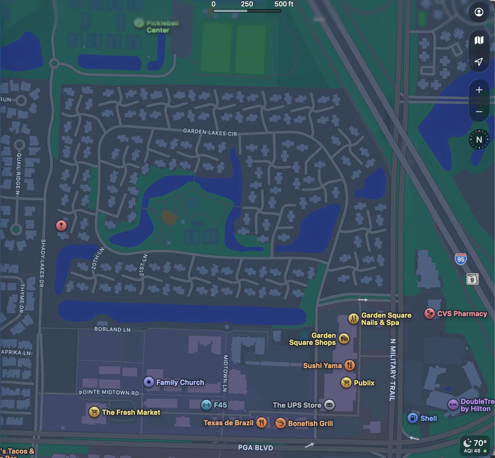 GARDEN LAKES AND GARDEN SQUARE SHOPS - Residential