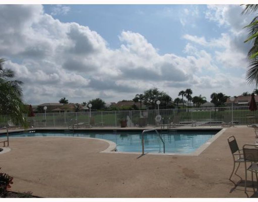 SPACIOUS 1ST FLOOR CORNER UNIT, TILE FLOORS, GRANITE COUNTERS IN KIT, 2 MASTER BEDROOMS WITH WALK-IN CLOSETS, 2 BATHROOMS UPDATED, FULL SIZE WASHER & DRYER, BRIGHT LIVING ROOM WITH MANY WINDOWS, SCREENED PATIO WITH STORAGE CLOSET, OVERLOOKING LAKE. COMMUNITY IS GATED, HAS POOL, FITNESS CENTER, CLUBHOUSE, TENNIS. CLOSE TO I95. WATER & TRASH INCLUDED. SHOW & RENT!!