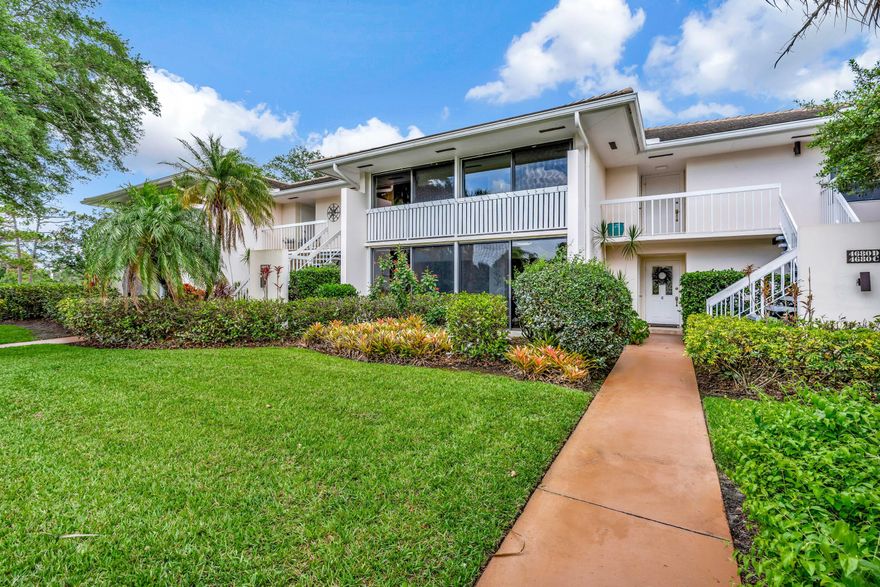 Affordable luxury living in Pipers Landing Yacht & Country Club. Welcome to your slice of paradise. This 3-bedroom, 2-bath condo offers the perfect blend of comfort, value, and resort-style living. Bright, open, and filled with natural light, the residence showcases peaceful views and a private patio ideal for relaxing or entertaining. Recent updates include a new primary bath, impact sliders front and back, new carpet, and updated tile and kitchen flooring, creating a fresh, airy feel throughout. Enjoy an unmatched lifestyle with access to championship golf, pickleball, tennis, and a beautifully appointed clubhouse featuring dining and year-round social events. One-time fees: $65,000 membership fee and $40,000 capital contribution.