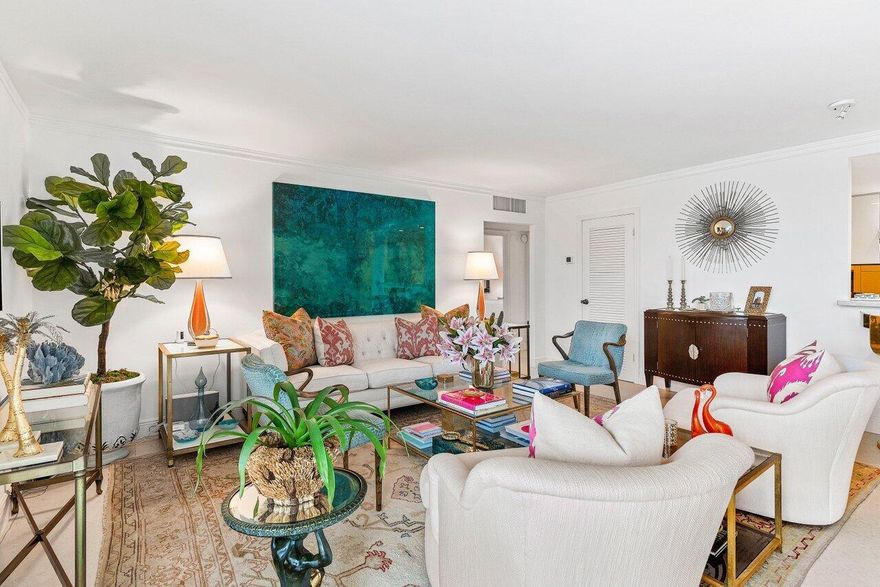 Exclusive seasonal rental in the heart of Palm Beach.  Step into this impeccably designed 2 Bedroom/2 Bath condominium, a jewel box nestled in the most coveted area of Palm Beach.    The sophisticated decor, highlighted by stunning Venetian glass fixtures, creates an ambience of timeless elegance throughout.  Every corner of this intimate space has been carefully curated to reflect both style and comfort, making it the perfect sanctuary for your seasonal retreat.  With this perfect blend of modern luxury and classic charm, this gem offers not only a stylish home, but an experience.  Close to the finest dining, shopping, and cultural attractions.  Don't miss the opportunity to make this exceptional condo your home for season-where every detail has been designed to impress.