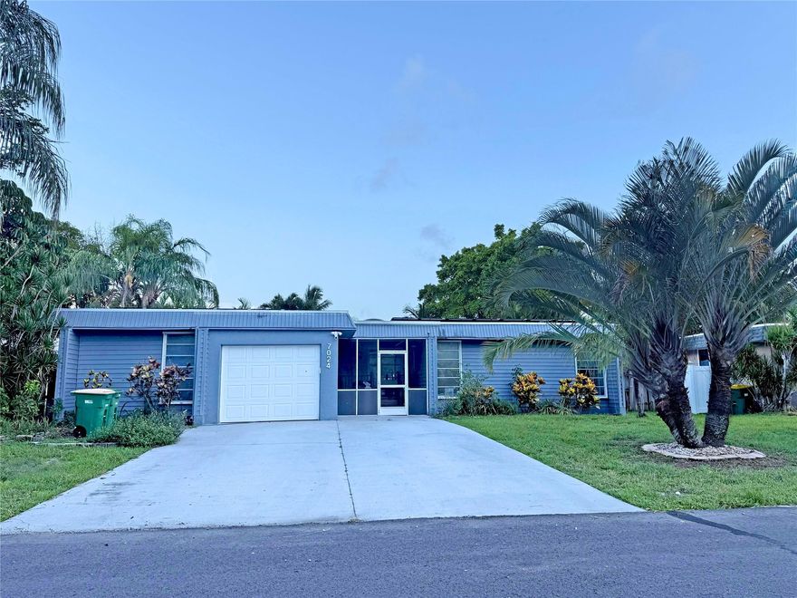 Beautiful 2 Bedroom 2 bath home with a large bonus room and office. Only one year old roof and solar system. Updated kitchen with granite countertops and plenty of cabinet space. Three year old A/C and hot water heater. This home has a beautiful, private fenced yard on a large lot with room on the side for a small boat, car, or camper. HOA fee includes pool access, clubhouse, and lawn care. Quiet community with all major grocery brands within minutes and only fifteen minutes from the largest outlet mall in the US, Sawgrass Mills Mall. Community includes access to a pool with a cabana area and clubhouse use for events.