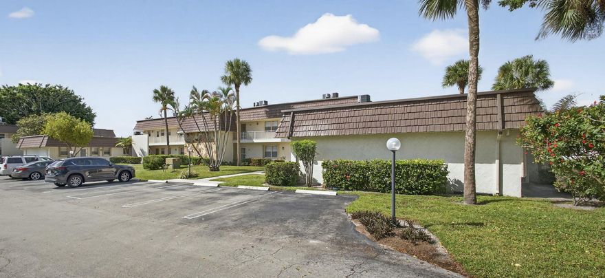 Beautiful and well-maintained waterfront second floor condo, located in the Greenway Village South subdivision. This upgraded condo has all the features for a comfortable lifestyle, including large bedrooms, accordion shutters, additional storage in the common area and tranquil views of the canal waterway.Enjoy the relaxing environment of an active adult community which has a well-equipped clubhouse, featuring a swimming pool, fitness gym & shuffleboard court.Close to the Village of Royal Palm Beach's Commons Park, major hospitals and medical facilities, shopping, entertainment, museums and PBI airport.