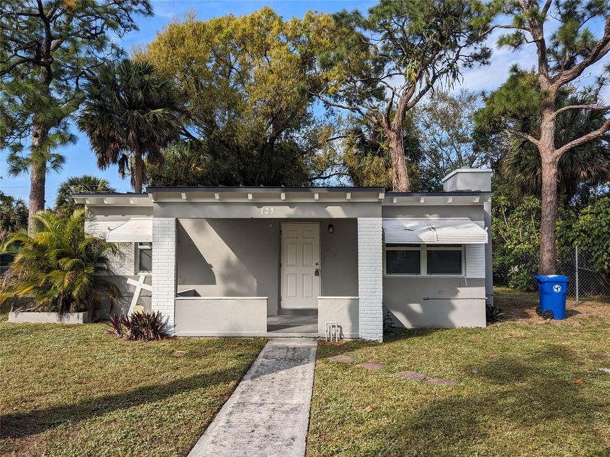 LESS THAN 3 MILES to EPICENTER OF DOWNTOWN FT LAUDERDALE. Home has new hurricane impact windows and doors. Laundry in house. Vaulted ceilings. Large lot with mature trees. Plenty of room to park your RV or boat trailer. No HOA. Walk to Tri Rail. Located just west of I-95 and South of Broward Blvd.