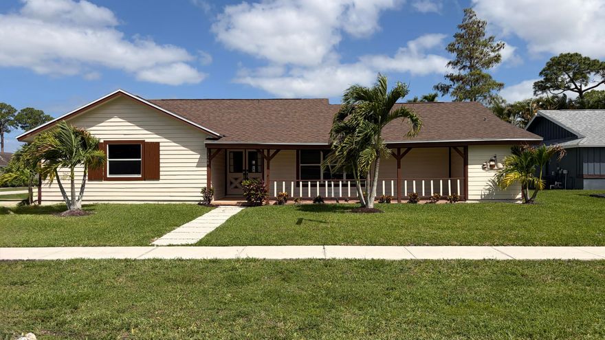 Welcome to this charming home ideally situated on a desirable corner lot in the heart of Wellington, Florida. Offering three spacious bedrooms and two well-appointed baths, this residence provides comfort, functionality, and privacy. Enjoy a fully private backyard—perfect for relaxing, entertaining, or creating your own outdoor oasis. With no HOA, you'll appreciate the freedom and flexibility. This home is just minutes from Wellington's world-renowned equestrian venues, shopping, dining, parks, and top-rated schools. Whether you're an equestrian enthusiast or simply looking for a centrally located home close to everything, this property checks all the boxes. Roof, AC, Water heater all of them replaced recently.