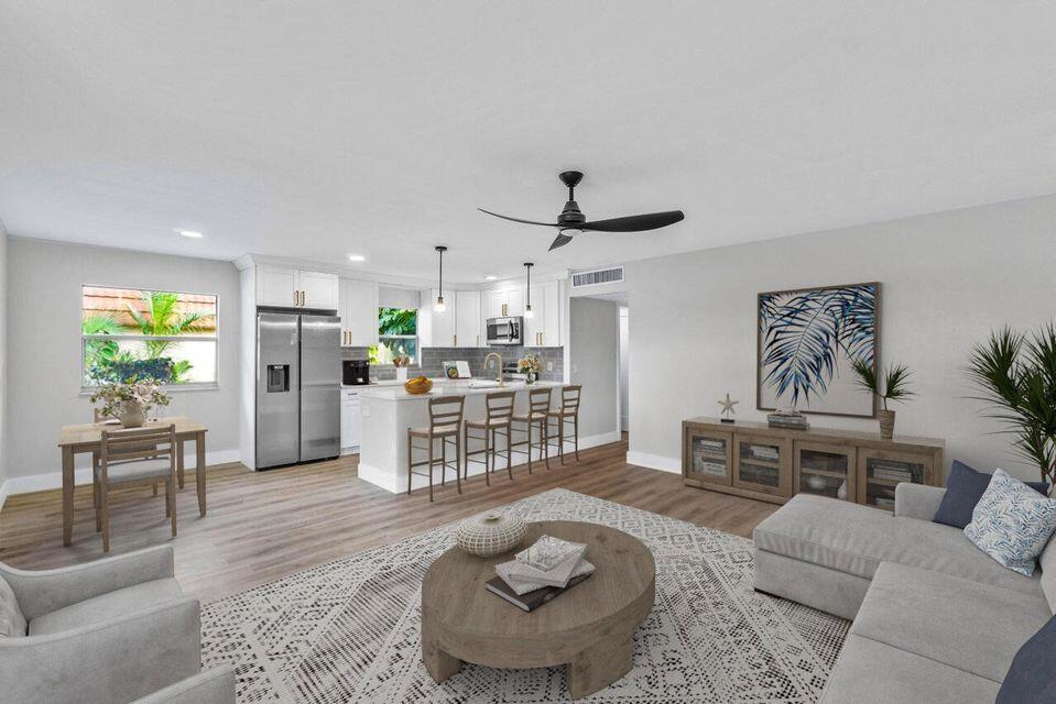 Welcome home to this stunning 2 bedroom, 2 bathroom unit that has been completely renovated from top to bottom! 🌟 Located in an amazing location, this property offers the best of both worlds - convenience and luxury. With every amenity imaginable right at your fingertips, you'll never have to venture far for anything you need. Step inside to discover a beautifully designed interior with a fantastic floor plan that maximizes space and functionality. Whether you're entertaining guests or enjoying a quiet night in, this home has it all.