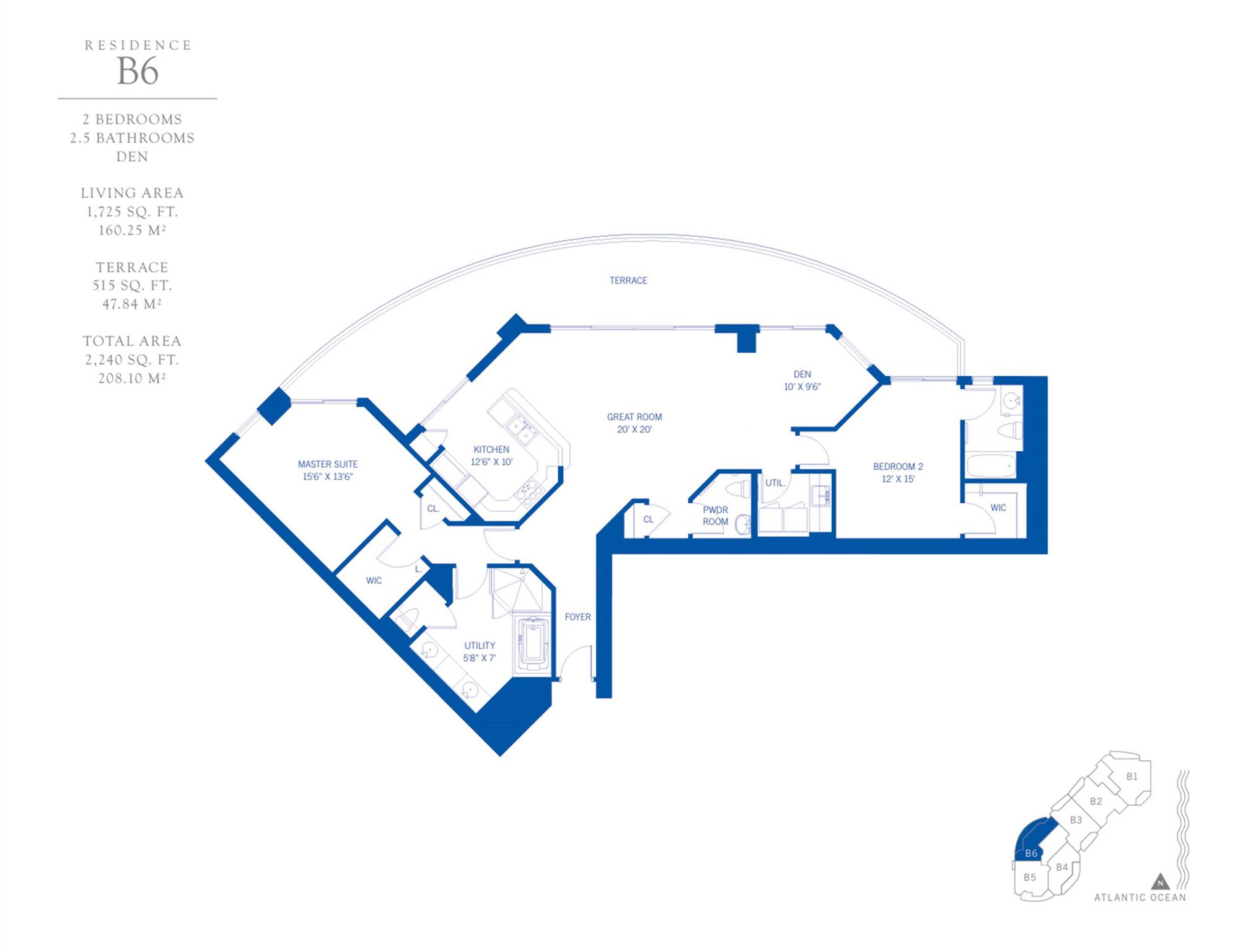 2700 NORTH OCEAN CONDO - Residential Lease