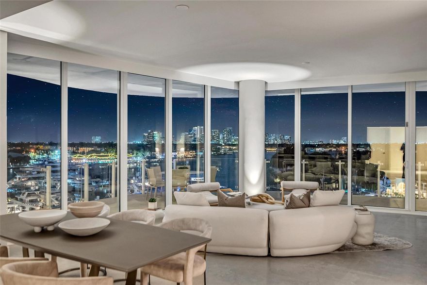 Effortless Living. More than a breathtaking residence—it’s resort living at its most sophisticated. Experience world-class luxury and service at Pier Sixty-Six Residences. This northeast corner home offers the building’s most coveted views of the Marina, Intracoastal, Atlantic Ocean, and the Fort Lauderdale skyline. With 3,926 total SF, the seamless blend of indoor and outdoor living is unmatched. The wraparound terrace showcases panoramic views and a private plunge pool. Interior highlights include floor-to-ceiling glass, a chef’s kitchen with Wolf & Sub-Zero appliances, and custom Italian cabinetry. Residents enjoy 12 dining venues, 3 resort-style pools, a spa & wellness center, and a 5,000-ft superyacht marina. BUILDOUT COMPLETE—no builder’s premium. Club initiation fee included.