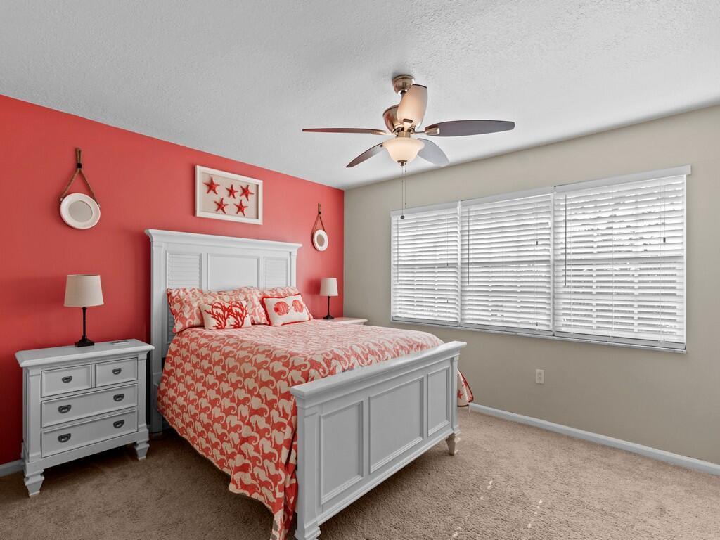 Available for annual rental, tastefully furnished and updated two story unit across the street from shopping and restaurants on Miracle Mile and a short hop to the beach side. Main level: kitchen, half bath, dining and living areas + enclosed porch can serve as den. Two en-suite bedrooms upstairs with plenty of closets. Community pool, tennis courts and club house complete the retreat. Ample amount of parking. King bed in main bedroom, two twins in 2nd bedroom. Turn key. Washer and dryer. No Pets. Tenant pays electric and internet. First, last, security to move in.