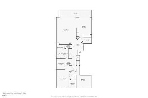 Tiny photo for 1400 S Ocean Boulevard #1003, Boca Raton, FL 33432 (MLS # B26019873)