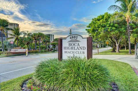 A home in Highland Beach