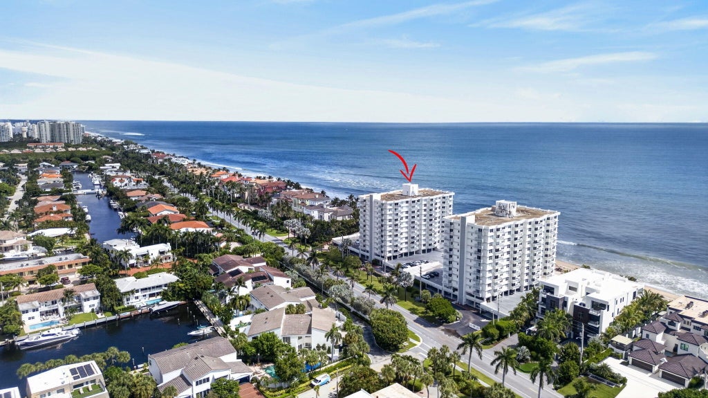 Photo of 4505 S Ocean Boulevard #802, Highland Beach, FL 33487 (MLS # B26081840)