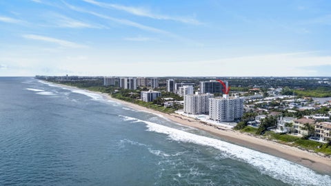 Tiny photo for 4505 S Ocean Boulevard #802, Highland Beach, FL 33487 (MLS # B26081840)