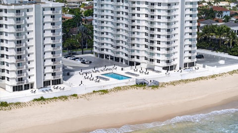 Tiny photo for 4505 S Ocean Boulevard #802, Highland Beach, FL 33487 (MLS # B26081840)