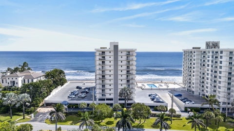 Tiny photo for 4505 S Ocean Boulevard #802, Highland Beach, FL 33487 (MLS # B26081840)