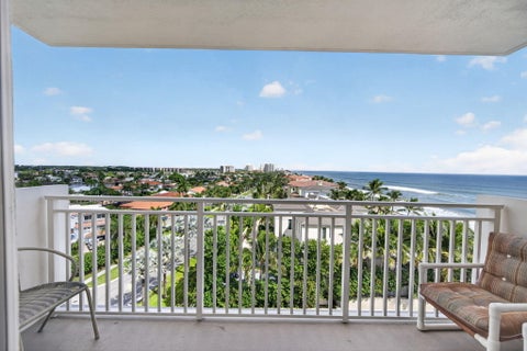 Tiny photo for 4505 S Ocean Boulevard #802, Highland Beach, FL 33487 (MLS # B26081840)