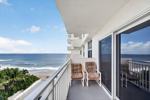 Tiny photo for 4505 S Ocean Boulevard #802, Highland Beach, FL 33487 (MLS # B26081840)