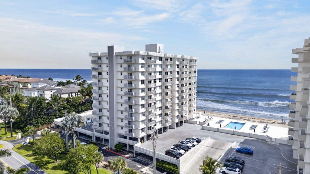 Photo of 4505 S Ocean Boulevard #802, Highland Beach, FL 33487 (MLS # B26081840)