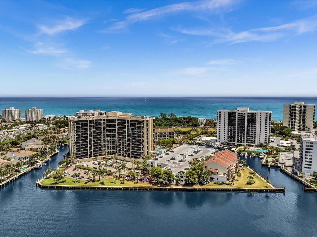 Photo of 4740 S Ocean Boulevard #606, Highland Beach, FL 33487 (MLS # R11137663)