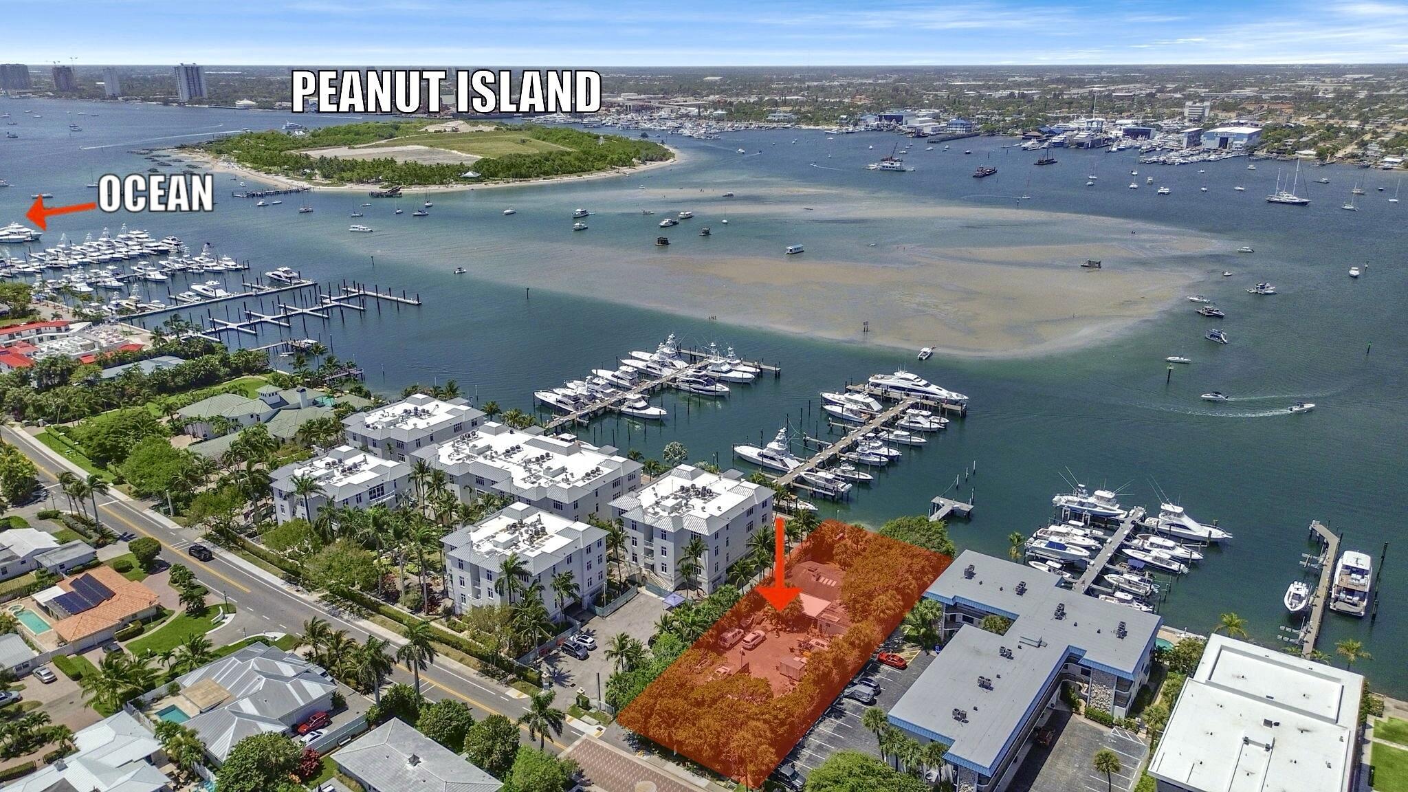EXTREMELY RARE Waterfront Development Opportunity! Located on 0.42 acres in Palm Beach Shores, this prime Intracoastal lot offers unparalleled location- Direct Ocean access in minutes--no fixed bridges! Across from Peanut Island. Nestled on the southern tip of Singer Island, Palm Beach Shores is a rare enclave bordered by the Atlantic Ocean to the east, the Lake Worth Lagoon to the west, and the Palm Beach Inlet to the south. Zoned C- Permitted for single-family, multi-family, or hotel/motel! Features a 99' dock. This parcel sits at the heart of a region undergoing significant waterfront revitalization! Palm Beach Shores delivers an upscale, tight knit coastal living experience in a seaside town. Residents enjoy direct private beach access within walking distance.