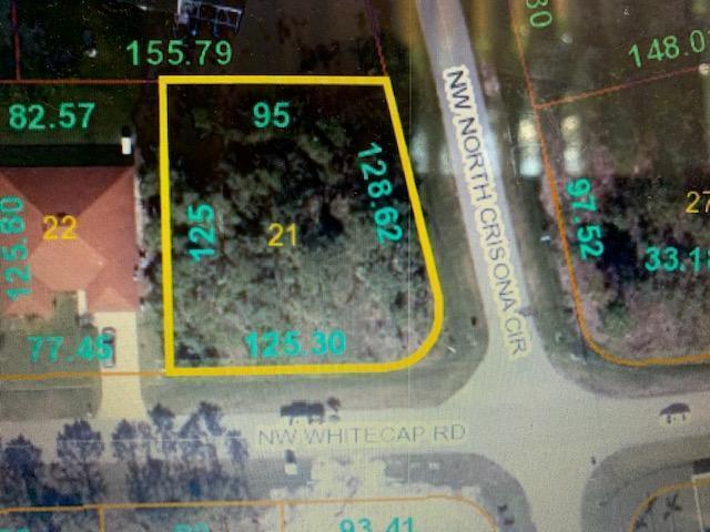 OVERSIZED 1/3AC Torino Corner Lot with 125ft Frontage. Beautiful area of custom homes close to St Lucie West Shopping. Perfect for 3 car garage. Wont last!