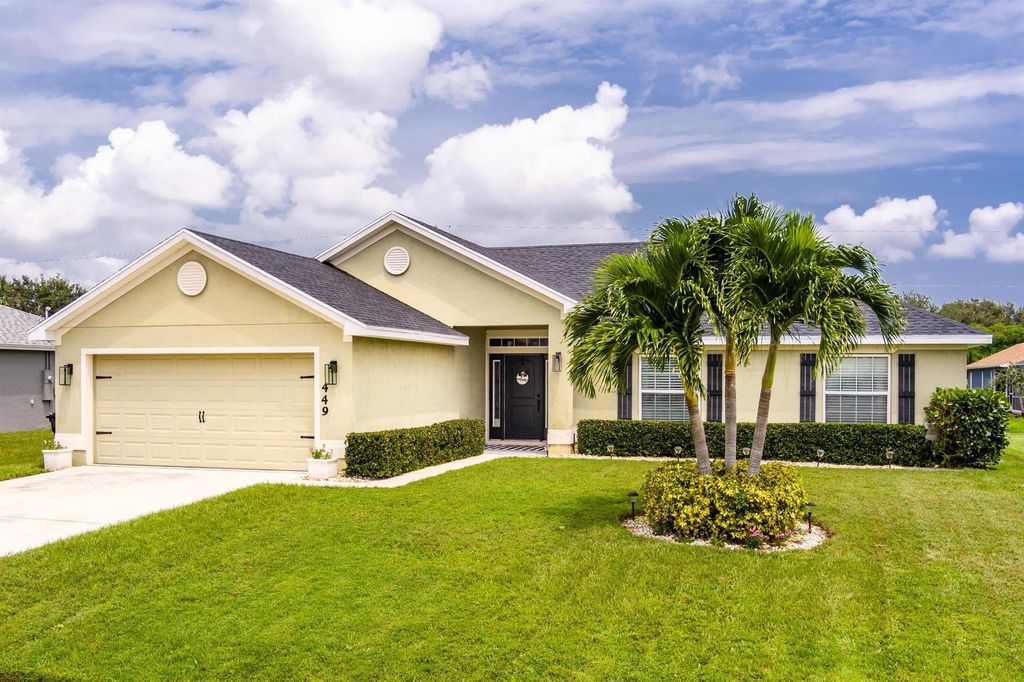 Photo of 449 SW Exmore Avenue, Port St Lucie, FL 34983 (MLS # R10914340)