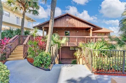 A home in Hillsboro Beach