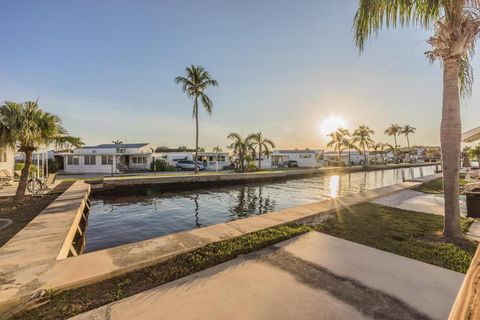 A home in Briny Breezes