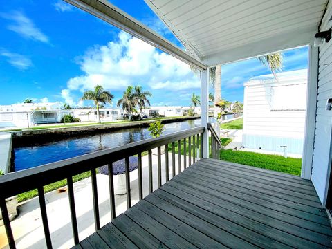 A home in Briny Breezes