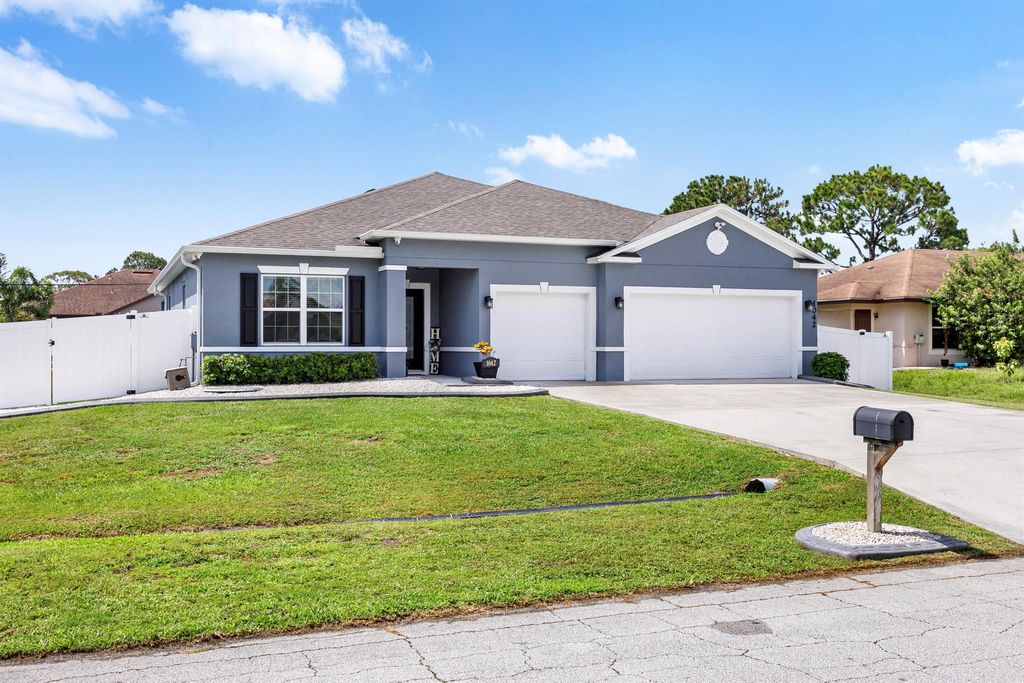 Photo of 1042 SW John Maccormack Terrace, Port Saint Lucie, FL 34953 (MLS # R11099030)