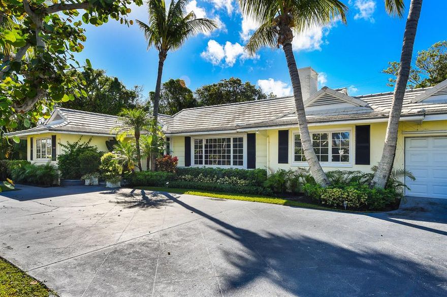 Excellent opportunity to move in, renovate, or build new on 12,200+/- square foot lot. Charming one story home with four bedrooms, four bathrooms, circular drive and garage. Fantastic location on the South side of the road in the Near North End.